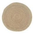 TAPIS ROND EN JUTE D.80CM