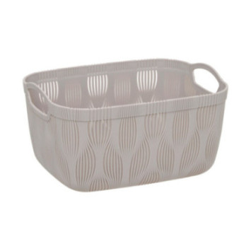 PANIER 6.5L MOTIF FEUILLE