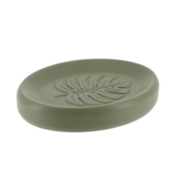 PORTE SAVON KAKI EN GRES