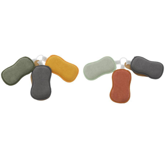 SET 3 EPONGES MICROFIBRE