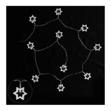 GUIRLANDE ETOILE 10 LED 1.35M