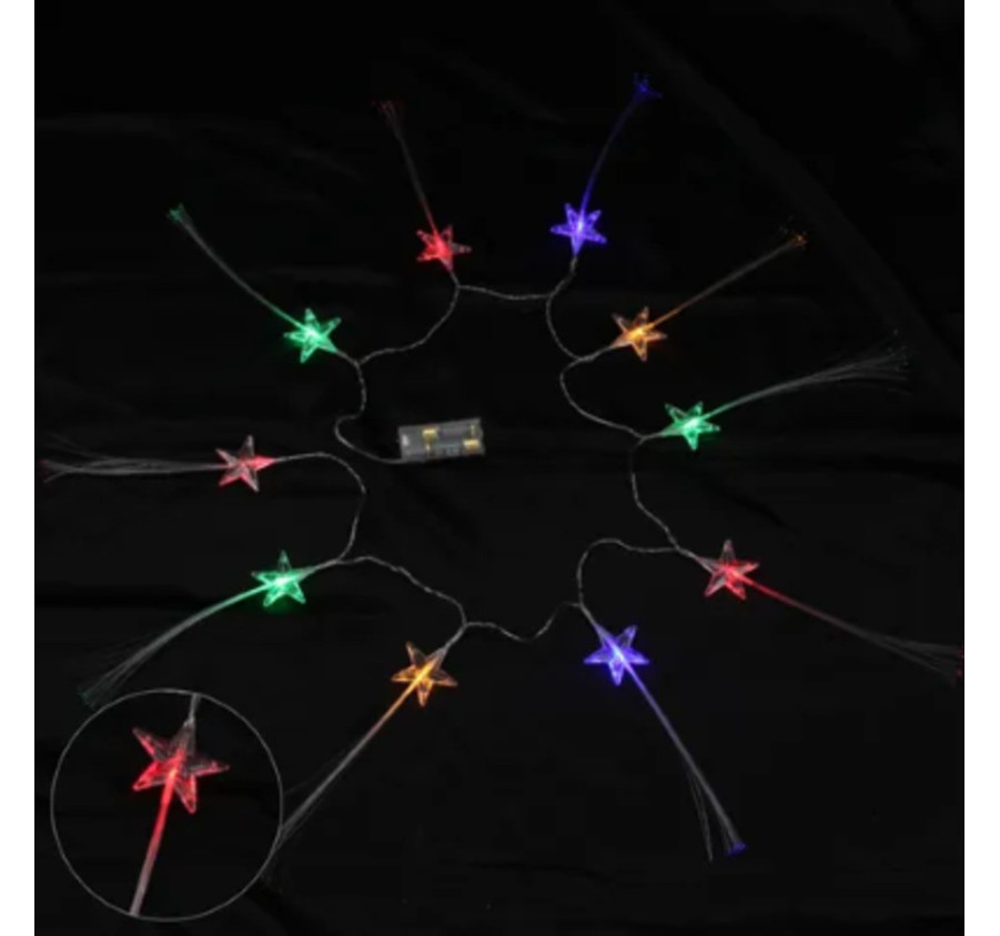 GUIRLANDE ETOILE 10LED 1.35M