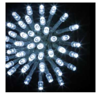 GUIRLANDE 120LED BLANC FROID