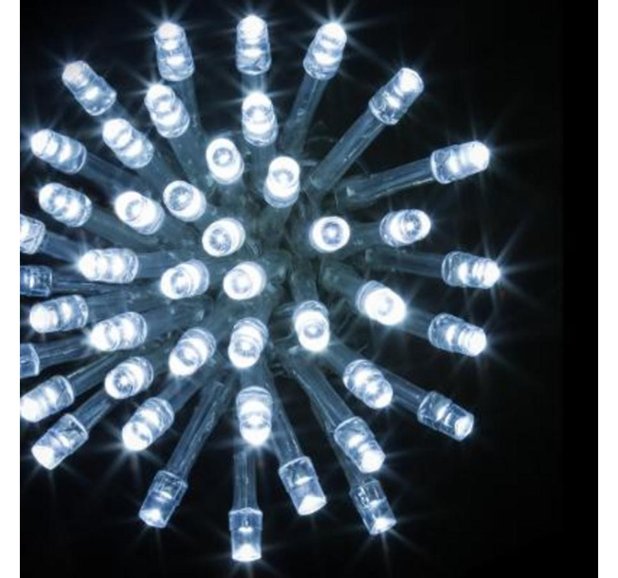 GUIRLANDE 120LED BLANC FROID
