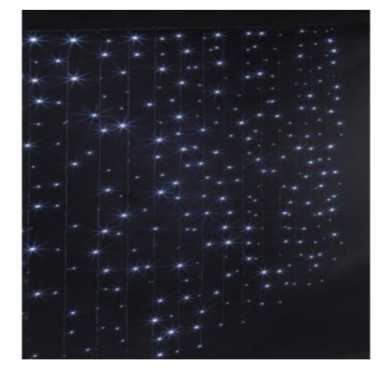 RIDEAU FACADE EXTERIEUR 300LED