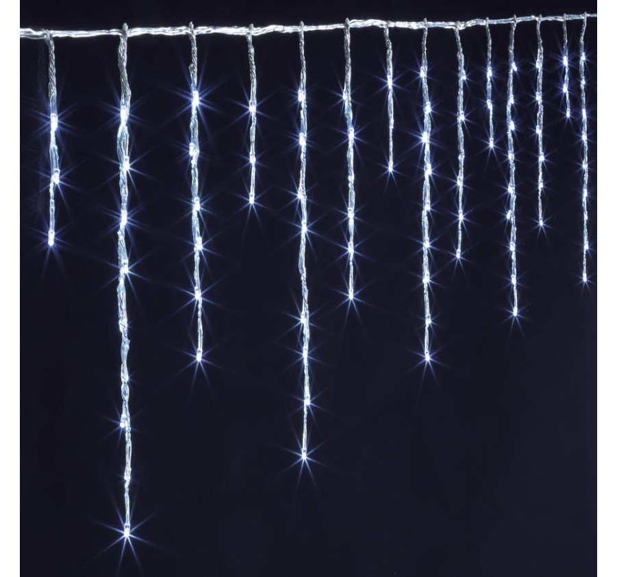 RIDEAU STALACTITE 120LED BLANC
