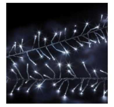 GUIRLANDE BOA 192 LED BLANC