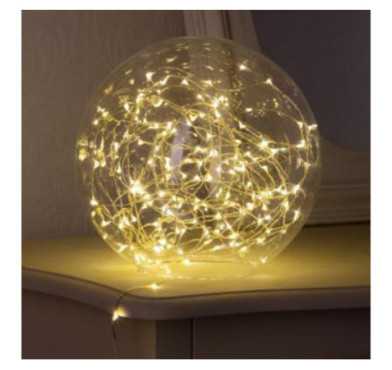 GUIRLANDE COPPER BLANC CHAUD