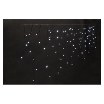 RIDEAU STALACTITE 180LED BLANC