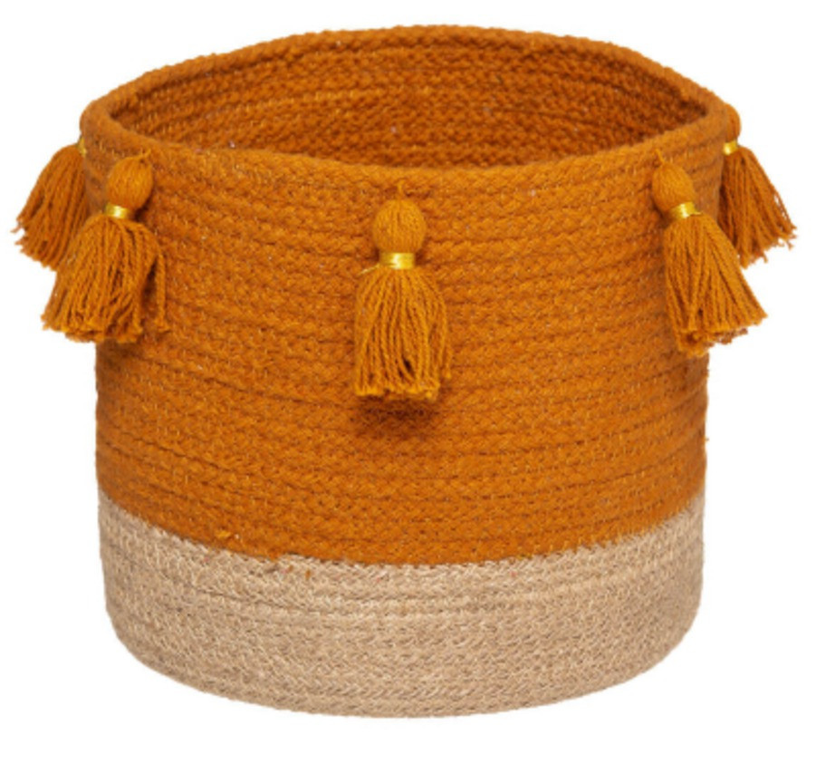 PANIER ROND SOUPLE EN JUTE