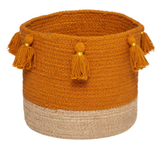 PANIER ROND SOUPLE EN JUTE
