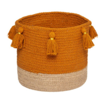 PANIER ROND SOUPLE EN JUTE