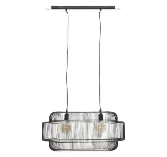 SUSPENSION METAL NOIR