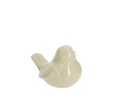 OISEAU CERAMIQUE BEIGE