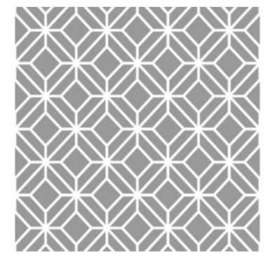 SERVIETTE PAPIER GEOMETRIC BLC