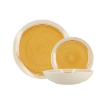 SERVICE 12 PCS JAUNE GRES