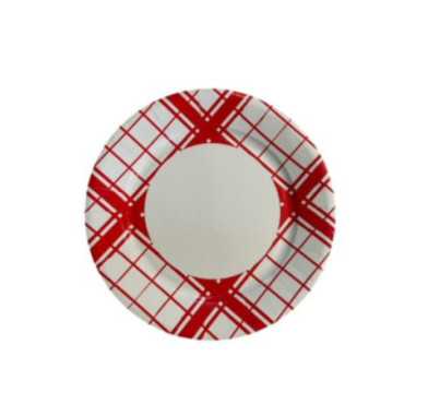 PAQUET DE 10 ASSIETTES CARTON