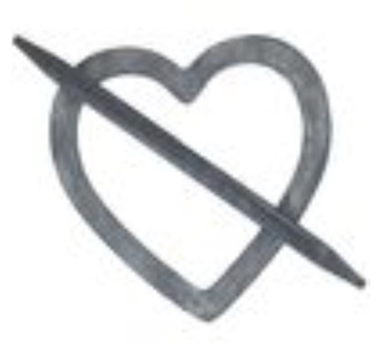 EMBRASSE EN BOIS COEUR SUZON