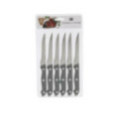 COUTEAU A VIANDE X6 EN INOX
