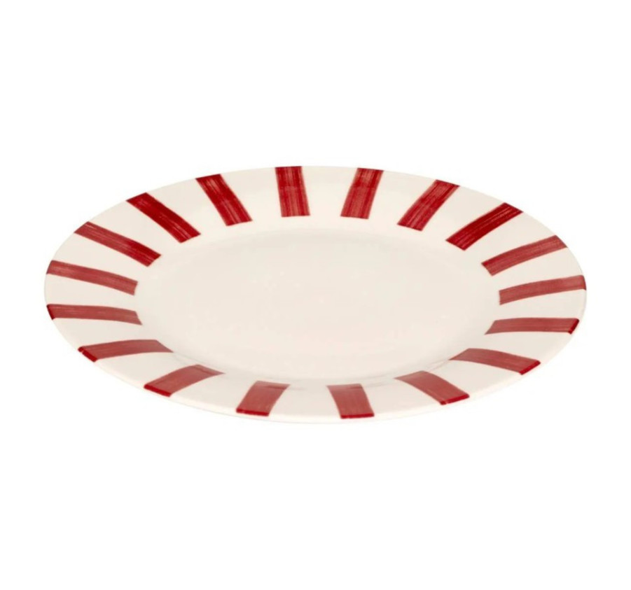 ASSIETTE PLATE CHERI ROUGE