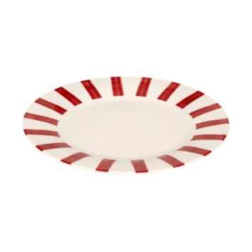 ASSIETTE PLATE CHERI ROUGE