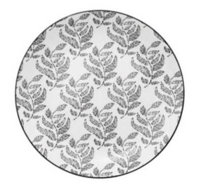 ASSIETTE PLATE EVA SECRET