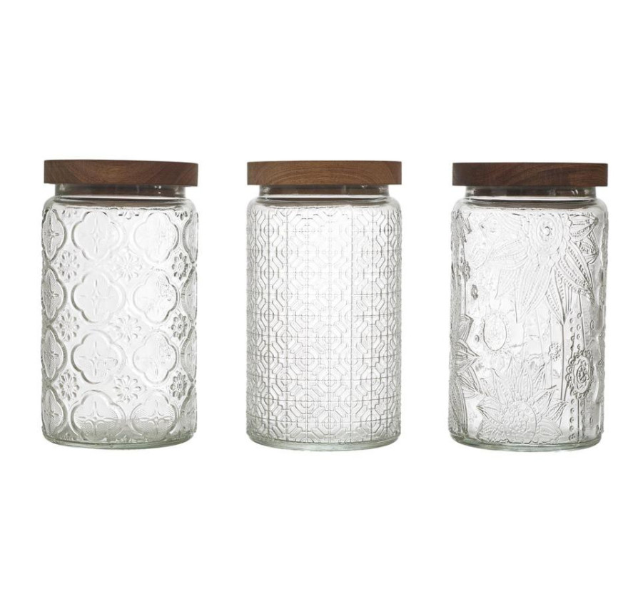 BOCAL A RELIEFS AVEC COUVERCLE