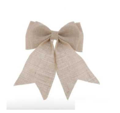 NOEUD DECORATIF EN JUTE A