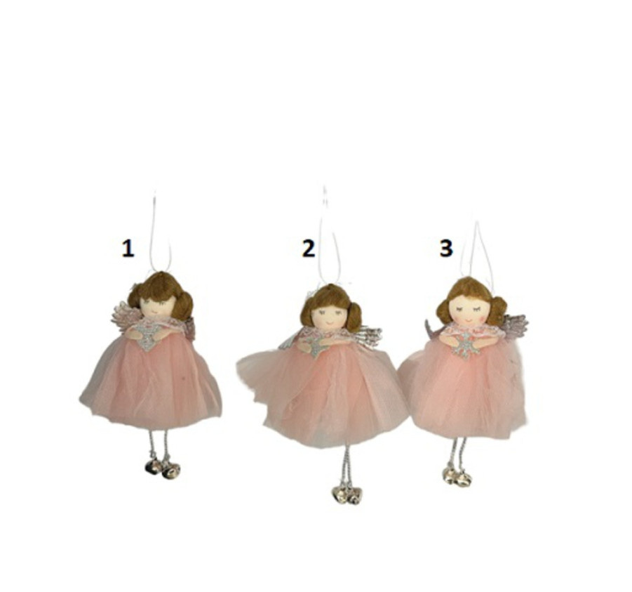 FILLETTE ANGE AVEC ROBE