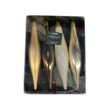 SET DE 4 ORNEMENTS GOUTTES