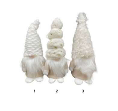 GNOME CHAPEAU HAUT CREME 22CM