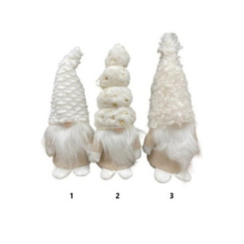 GNOME CHAPEAU HAUT CREME 22CM