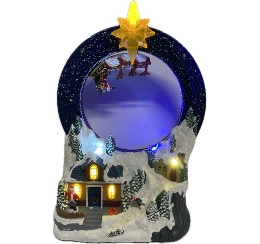 VILLAGE DE NOEL AVEC PERE NOEL