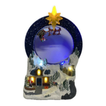 VILLAGE DE NOEL AVEC PERE NOEL