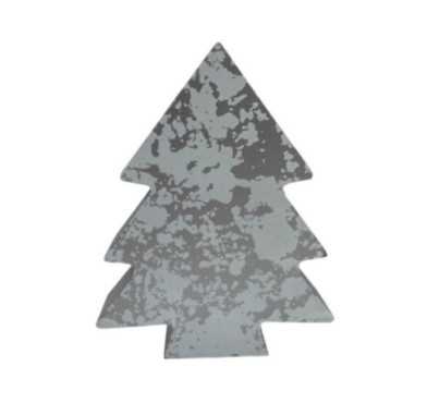 SAPIN EN BOIS PEINT ECLATS