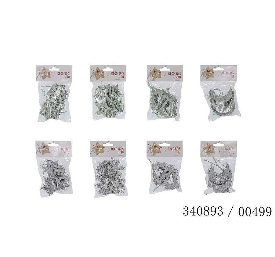BLISTER DE 10 SUJETS DE NOEL