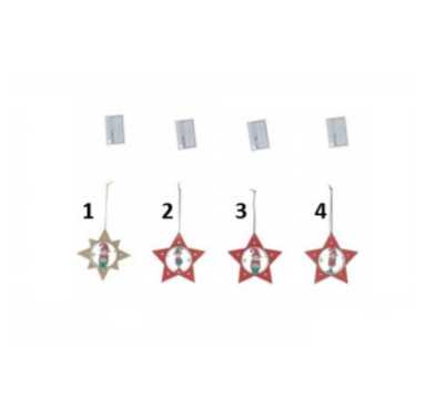 ETOILE A SUSPENDRE EN BOIS