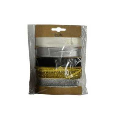 BLISTER DE 5 RUBANS DECO