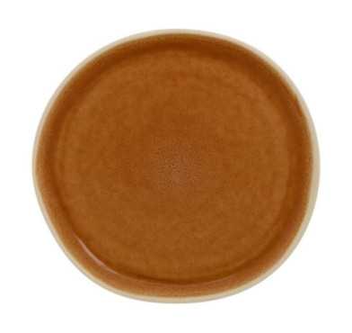 ASSIETTE A DESSERT WONJA OCRE