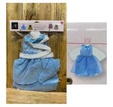 VETEMENT POUPEE BLEU