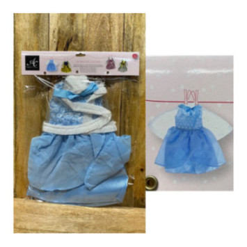 VETEMENT POUPEE BLEU