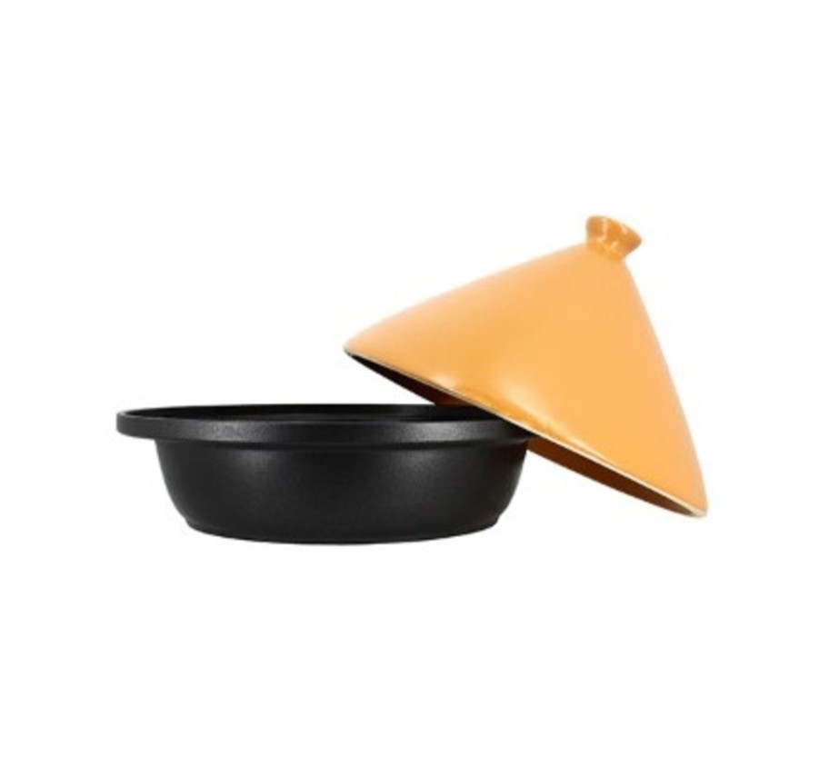 TAJINE D.30CM COUVERCLE JAUNE
