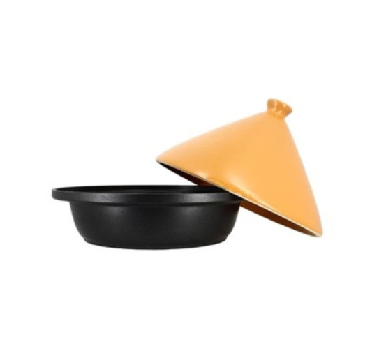 TAJINE D.30CM COUVERCLE JAUNE