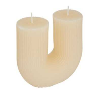 BOUGIE EN U AVEC UNE LIGNE