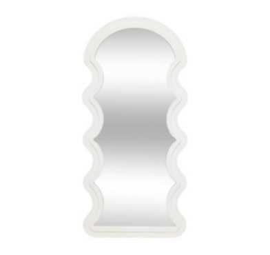 MIROIR VAGUE BLANC MDF
