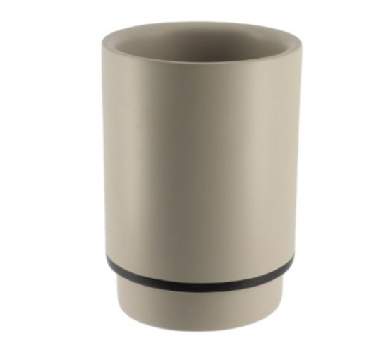 GOBELET ROND EN POLYRESINE