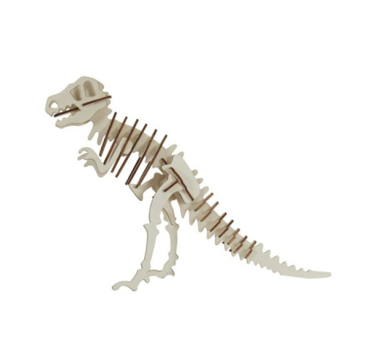 PUZZLE DINOSAURE 3D EN BOIS