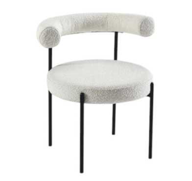 CHAISE ORGANIQUE RIM BLANCHE