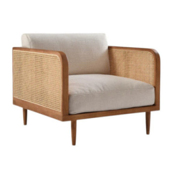 FAUTEUIL CANNAGE ALICE EN LIN