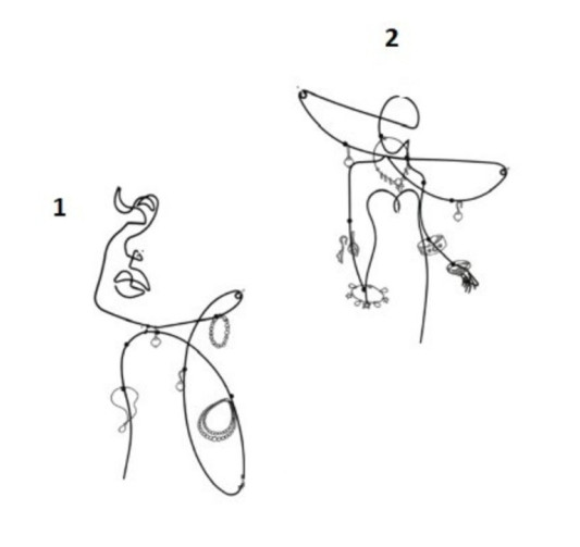 PORTE BIJOUX NOIR EN METAL